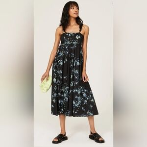 LES REVERIES Floral Chain Strap Dress Les Reveries Size 2